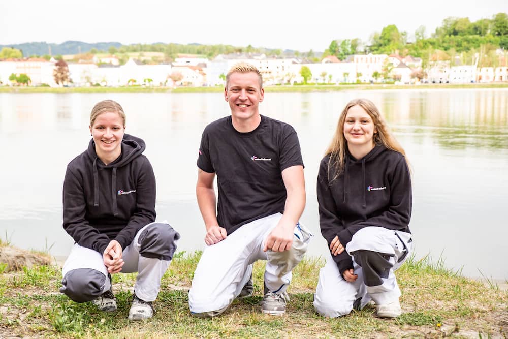 Das Team der Malerei Falkner freut sich auf Sie!